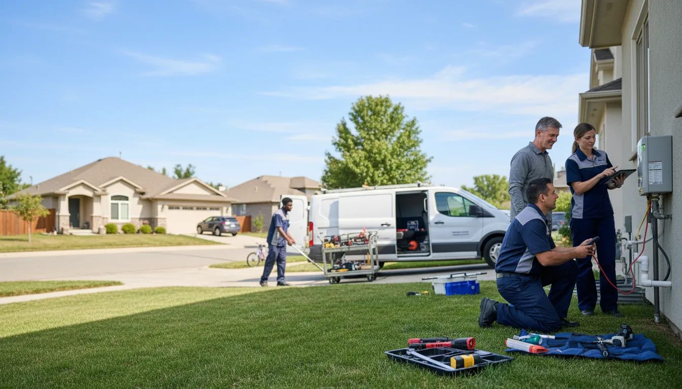 Tankless water heater service in Medford, WI